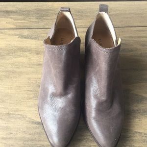 Lucky brand taupe booties